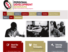 Tablet Screenshot of pdsprograms.com